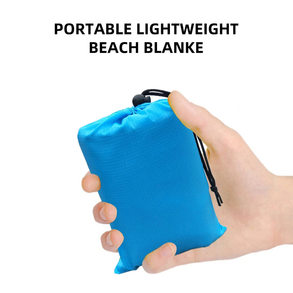 Sand-Free Waterproof Beach Mat – Quick Dry & Lightweight